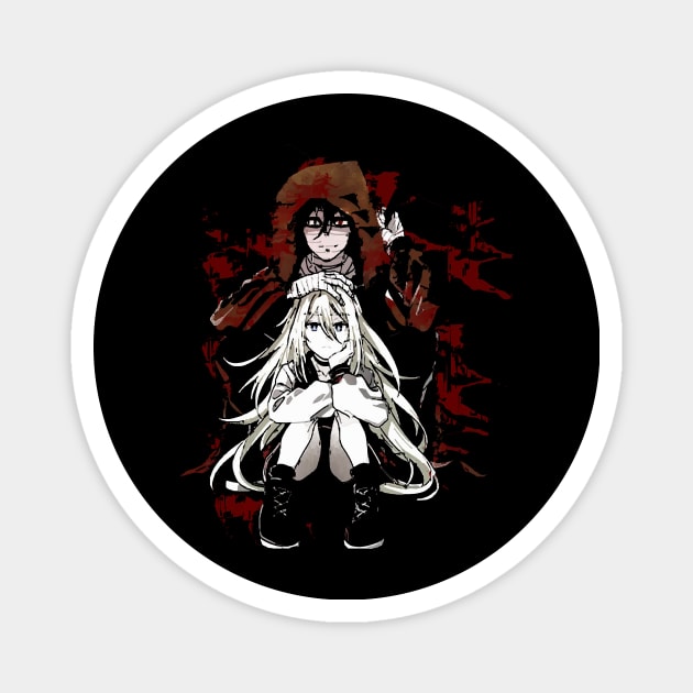 angels of death Magnet by hnmarart